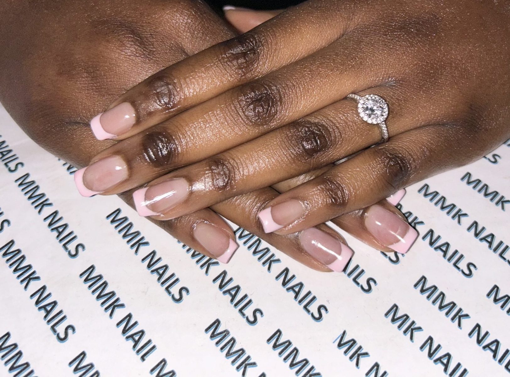 Beautiful set of acrylic nails